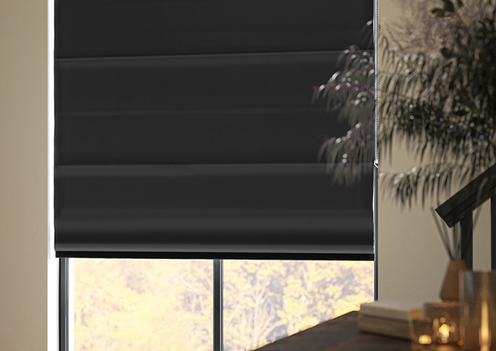 Stockholm, Black - Roman Blind - Image 5